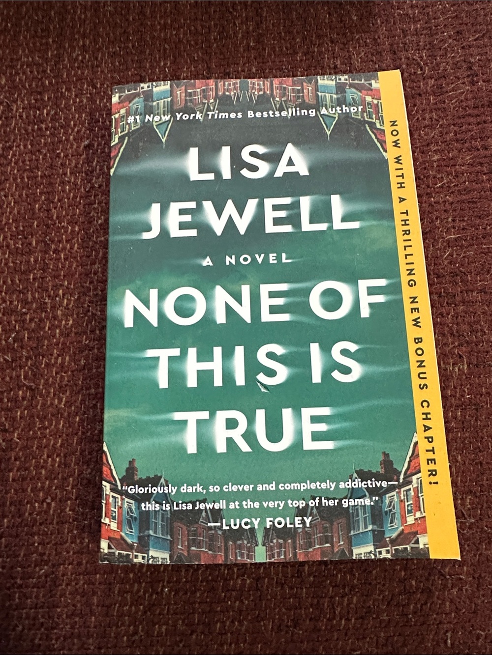 4 for $10 New “None of This Is True” - Green Paperback Novel